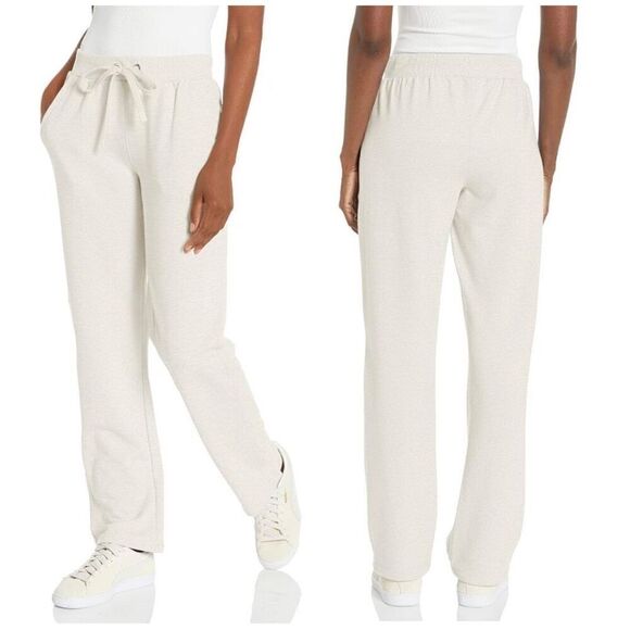 DANSKIN - NWT - L Sz 3X Scuba Pants/Lounge Pants in Oatmeal Heather. So soft! - Picture 2 of 16